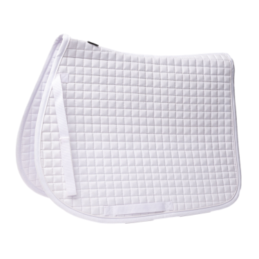 Tapis de selle Horze Exeter mixte Blanc brillant