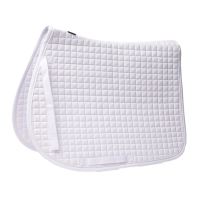 Zadelpad Horze Exeter veelzijdig Zwart