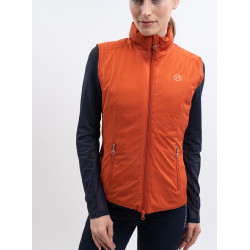 Gilet sans manches Harcour Balma Fauve Marron