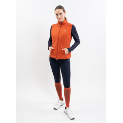 Gilet sans manches Harcour Balma Fauve Marron