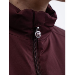 Gilet sans manches Harcour Balma Aubergine Bordeaux