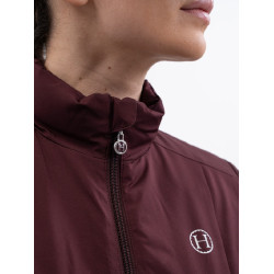 Gilet sans manches Harcour Balma Aubergine Bordeaux