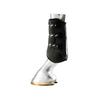 Guêtres de dressage Zandona King Carbon Air antérieurs Noir Guêtres de dressage Zandona King Carbon Air antérieurs Noir