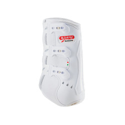 Dressuurpeesbeschermers Zandona King Carbon Air voorbenen Wit