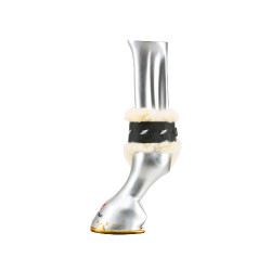 Gamaschen mit Lammfell Zandona Carbon Air Sensitive+ für junge Pferde Zwart Gamaschen mit Lammfell Zandona Carbon Air Sensitive+ für junge Pferde Zwart