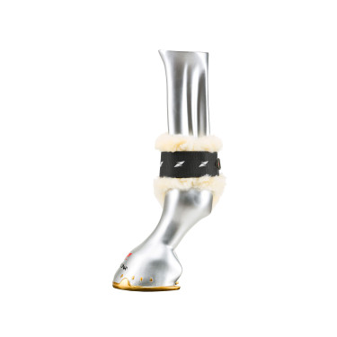 Gamaschen mit Lammfell Zandona Carbon Air Sensitive+ für junge Pferde Zwart Gamaschen mit Lammfell Zandona Carbon Air Sensitive+ für junge Pferde Zwart