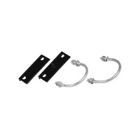 Arceau de fixation sur tuyau avec plaques de stabilisation par paire Kerbl Métal Arceau de fixation sur tuyau avec plaques de stabilisation par paire Kerbl Métal