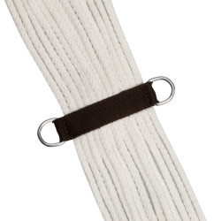 Westernzadel Lakota met ronde rok, gegraveerd en met zilverdraad Bruin