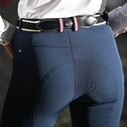 Pantalon d'équitation Jump'In Junior fille Luna Marine Bleu marine