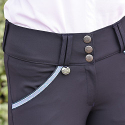 Pantalon d'équitation Jump'In dame Sofia Marine Bleu marine