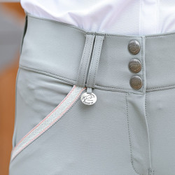 Pantalon d'équitation Jump'In dame Sofia Vert sauge