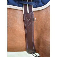 Elastische singel Safety Jump'In Collection One Hazelnoot Bruin