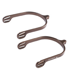 Aluminium medium sporen Jin Stirrup Bruin Aluminium medium sporen Jin Stirrup Bruin