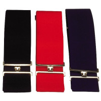 Elastische effen dekensingel Rood