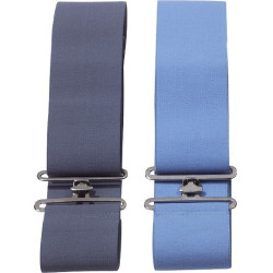 Elastische effen dekensingel Grijs Elastische effen dekensingel Grijs