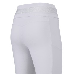 Pantalon d'équitation Euro-Star Athletic Luxe FullGrip Blanc Pantalon d'équitation Euro-Star Athletic Luxe FullGrip Blanc