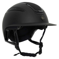 Casque Imperial Riding Olania Deluxe big visor Noir glitter Casque Imperial Riding Olania Deluxe big visor Noir glitter