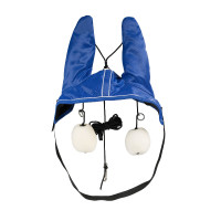 COUVRE OREILLES AVEC BOULE Bleu COUVRE OREILLES AVEC BOULE Bleu