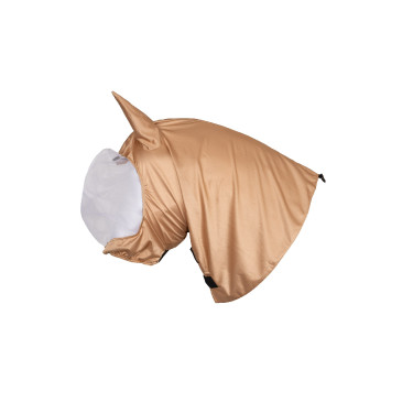 Combo masque et couvre cou anti-eczéma Horze Marron clair