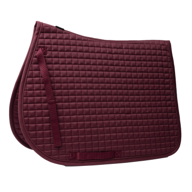 Tapis de selle Horze Exeter mixte Port royal Bordeaux