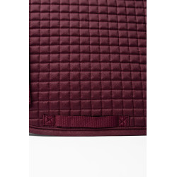 Tapis de selle Horze Exeter mixte Port royal Bordeaux Tapis de selle Horze Exeter mixte Port royal Bordeaux
