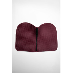 Tapis de selle Horze Exeter mixte Port royal Bordeaux Tapis de selle Horze Exeter mixte Port royal Bordeaux
