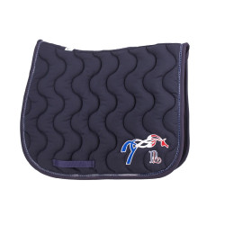 Tapis de selle Pénélope Classique Marine Bleu marine