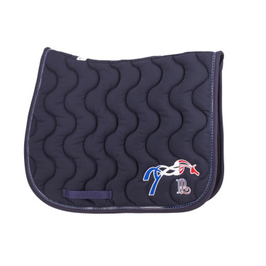 Tapis de selle Pénélope Classique Marine Bleu marine