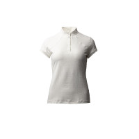 Wedstrijdshirt B Vertigo Liv sprankelend dames Glanzend wit