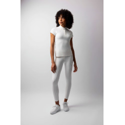 Chemise de concours B Vertigo Liv scintillante femme Blanc brillant