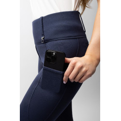 Legging Horze Mira fond intégral femme Ouverture Bleu marine Legging Horze Mira fond intégral femme Ouverture Bleu marine