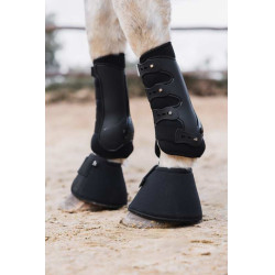 Horze 2-in-1 Combi Malmo beenbeschermers Zwart