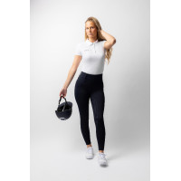 Legging Hybrid Horze Anya femme fullgrip Marine foncé Bleu Legging Hybrid Horze Anya femme fullgrip Marine foncé Bleu