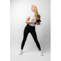 Legging Hybrid Horze Anya femme fullgrip Noir