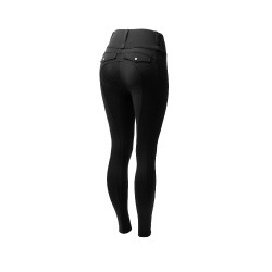 Legging Hybrid Horze Anya femme fullgrip Noir