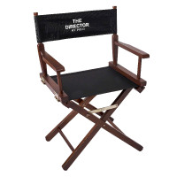 Chaise Director HV Polo Dacy Noir Chaise Director HV Polo Dacy Noir