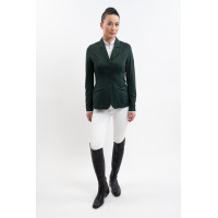 Veste de concours Harcour Jade US femme Jungle Blanc Veste de concours Harcour Jade US femme Jungle Blanc