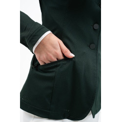 Veste de concours Harcour Jade US femme Jungle Blanc Veste de concours Harcour Jade US femme Jungle Blanc