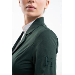 Veste de concours Harcour Jade US femme Jungle Blanc Veste de concours Harcour Jade US femme Jungle Blanc