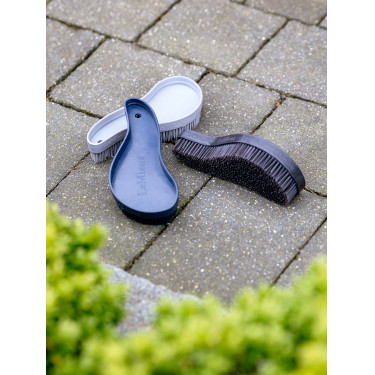 Trio de brosses LeMieux Wizard Brush Marine / noir / gris Trio de brosses LeMieux Wizard Brush Marine / noir / gris