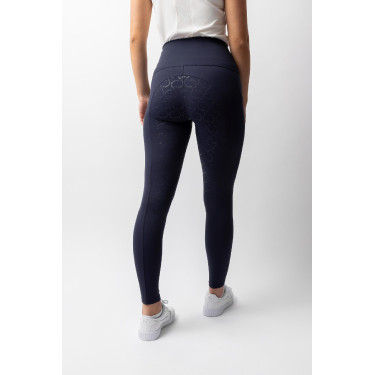 Hoogwaardige legging met volledige siliconen zitvlak Gillian Horze dames Opening Marineblauw Hoogwaardige legging met volledige siliconen zitvlak Gillian Horze dames Opening Marineblauw