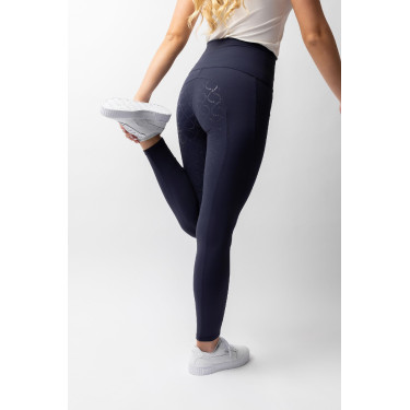Legging taille haute fond intégral silicone Gillian Horze femme Legging taille haute fond intégral silicone Gillian Horze femme