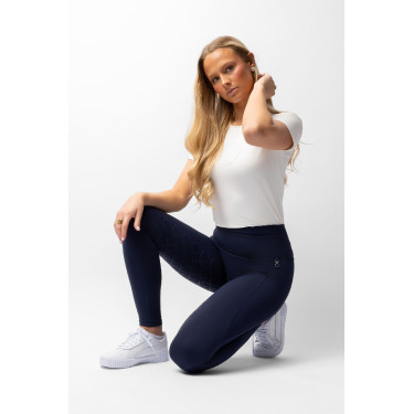 Legging taille haute fond intégral silicone Gillian Horze femme Legging taille haute fond intégral silicone Gillian Horze femme