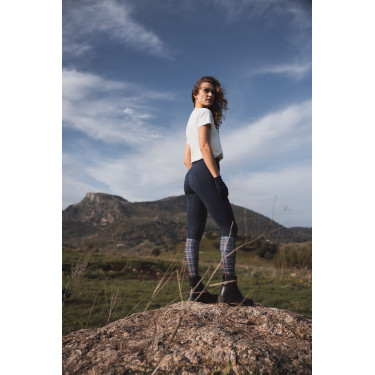 Legging taille haute fond intégral silicone Gillian Horze femme Legging taille haute fond intégral silicone Gillian Horze femme
