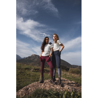 Legging taille haute fond intégral silicone Gillian Horze femme Legging taille haute fond intégral silicone Gillian Horze femme