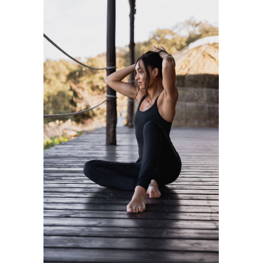 Combinatie B Vertigo Carin Damesrijoverall Zwarte schoonheid