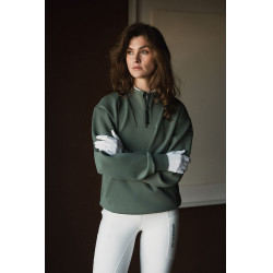 Sweatshirt B Vertigo Lilou dames Warme basilicum Roze