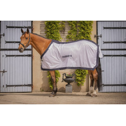 Chemise UV Mesh combo Paddock Sports Blanc