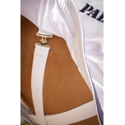 Chemise UV Mesh combo Paddock Sports Blanc