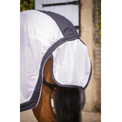 Chemise UV Mesh combo Paddock Sports Blanc